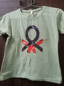 Sequin Design Tshirt