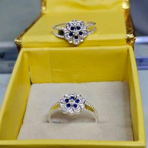 Pure silver toe ring (One Pair)