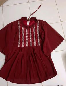 Beautiful Red Top For Girls ✨😍😍