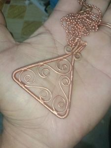 Trikonian Pendent Locket Handmade Copper Etsy Stuf