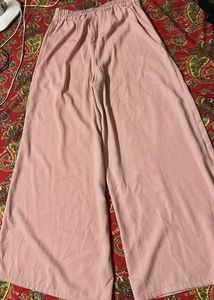 Peach Casual Pants Plazo