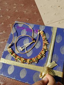 Necklace With Adjustable Rope