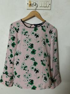 Floral Semi Formal Top