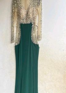 Party Wear Gown.with Duppatta