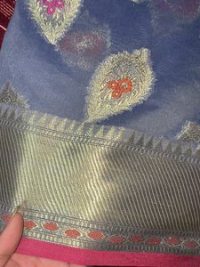 Hardly Used Saree Without Blouse