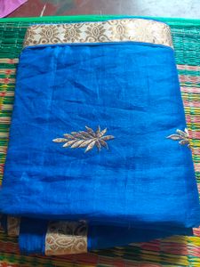 Elegant Blue Saree