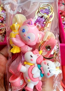 Cute Kawaii-Q Keychain Or Bag Charms Brand New