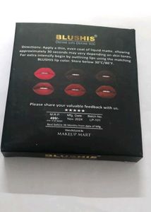 Blushis Combo Of 5 Lipsticks