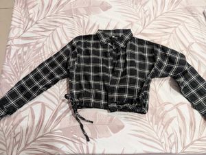 Plaid Crop Top