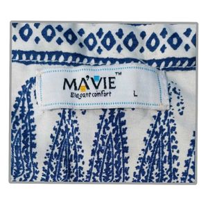 Blue &amp; White Elephant Print Tunic