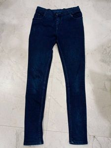 Dark Blue Denim Jeans