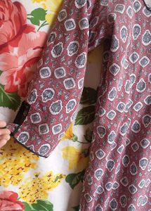 Vibrant Kalamkari Printed Kurti! ❤️