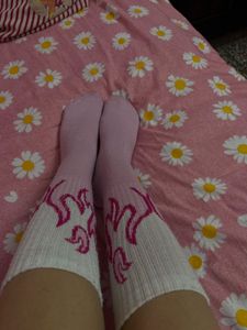 Flame Socks used