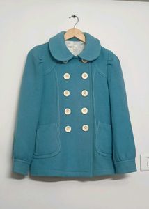Vintage Style Blue Coat