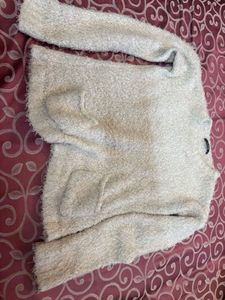 White Fur Sweater