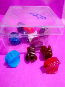 Pach Of12 Mini Hair Claws (Clutcher)