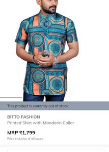 The Desinery Piece Of Shirt