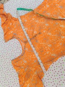 peech warm  Kurta Set