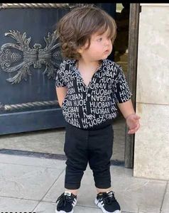 Baby Boy Black Pant Shirt