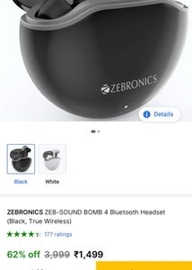 Zebronics Zeb SoundBomb-4 Pods