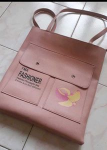 Cute Pink Tote Bag