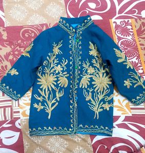 Embroidered Jacket For 3-5 Years Old