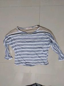 Striped Long Sleeve Top