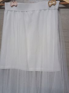 White Lace Skirt