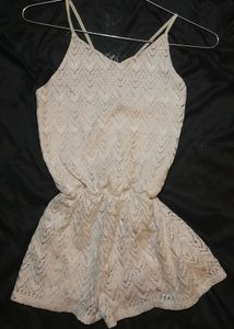 Lace Play Suit.