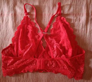 Red Lace Bralette