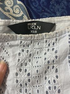 Eyelet Ruffle Tank Top