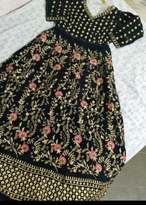 Elegant Embroidered Anarkali Dress