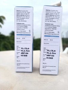 Plum 3% Niacinamide &amp; Rice Water Face Toner Pack 2