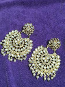 Elegant Kundan Earrings