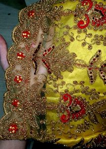 Designer Beautiful Haldi Function Garara
