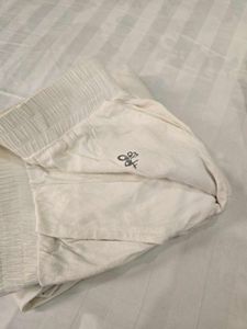 Off-White Pyjama Pant For Women