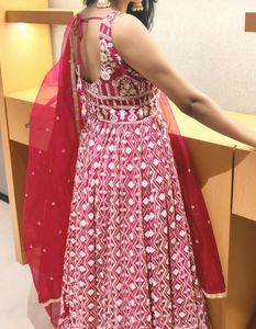 Diwali Special Pink Anarkali
