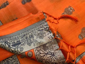 Dusty Colour Saree