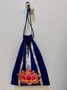 Blue Lotus Pouch