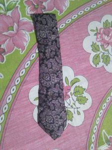 Paisley Print Necktie