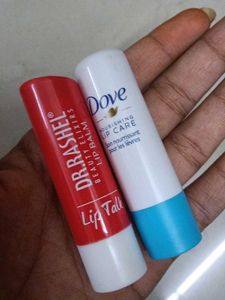 dove and dr.rashel lip balm