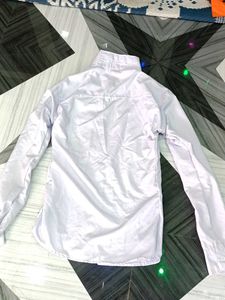 White Long Sleeve Button Down
