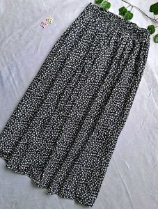 Floral Pinterest Slit Skirt