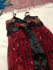 Paisley Print Maxi Dress