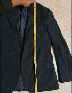 Men/Women Navy Blue Blazer