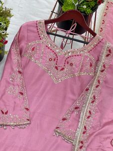 Party Wear Look Top-plazzo and Dupatta