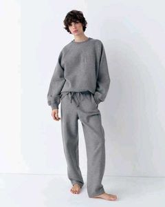 ZARA Oversized Sweatshirt with Slogan