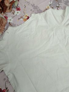 Louis Philippe White Graphic Tee