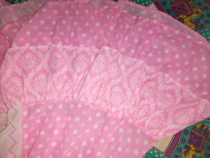 Pink &amp; White Floral Dress
