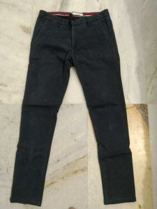 Homini Emerito By Mango Black Slim Fit Pant